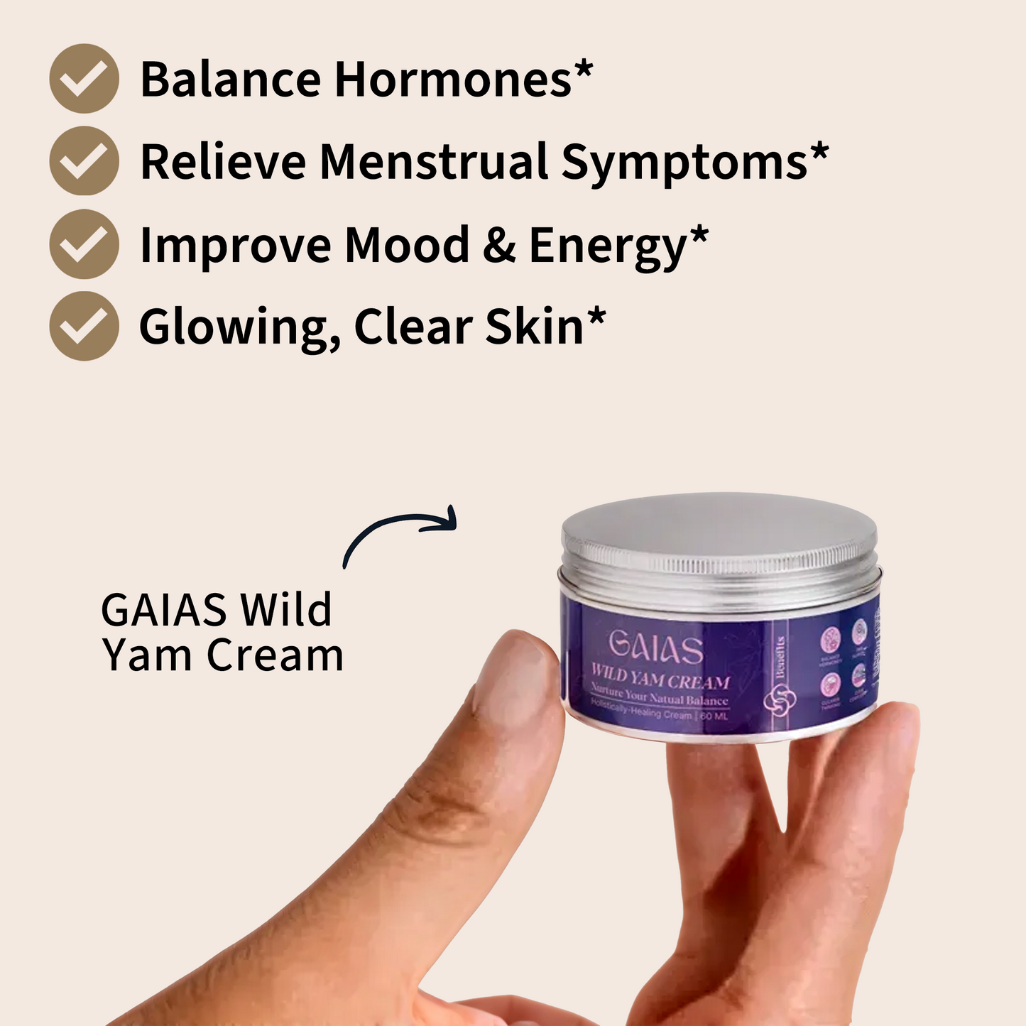 Women's Day Sale - GAIAS® Wild Yam Cream